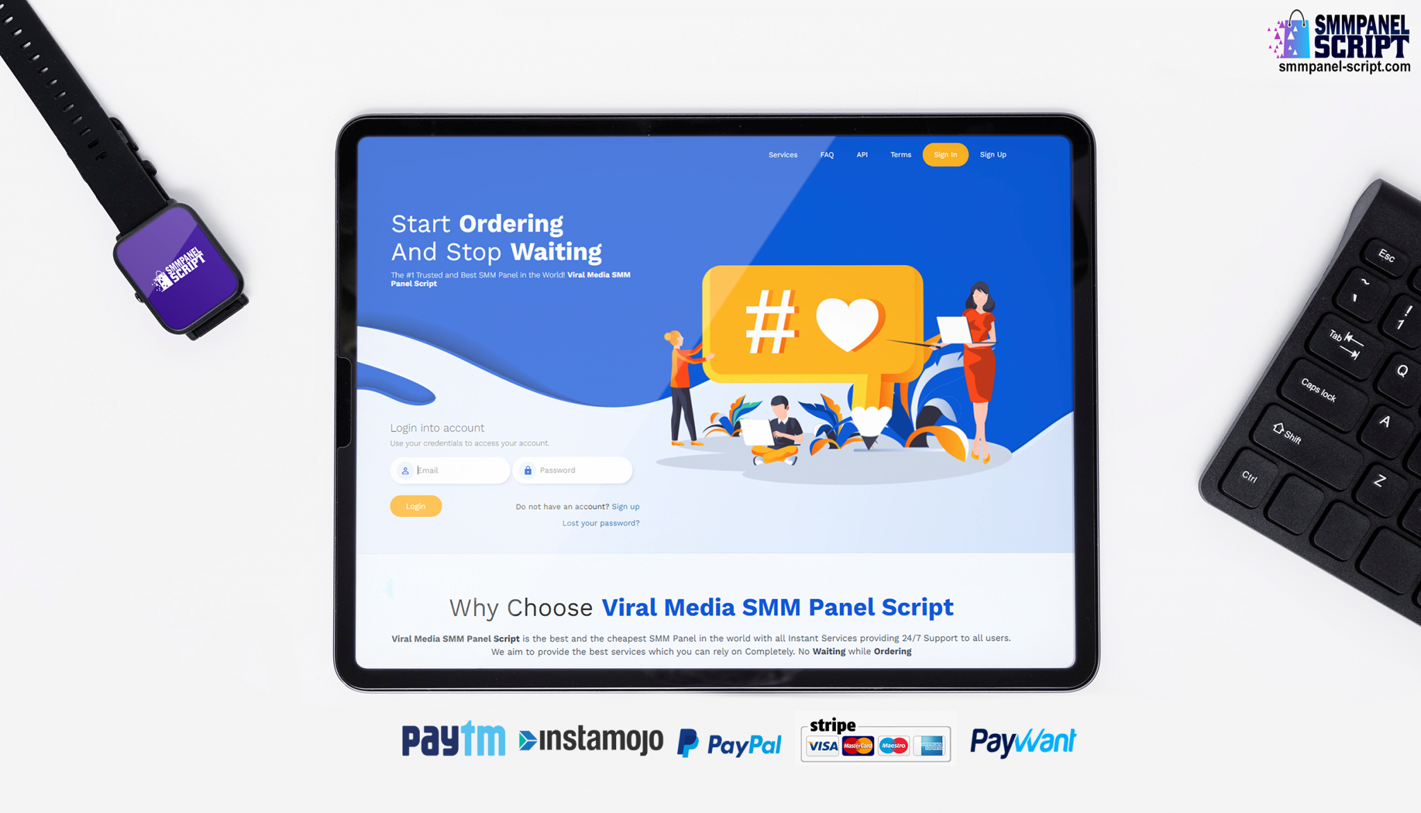 Custom Payment Gateway For Any Smm Panel Script